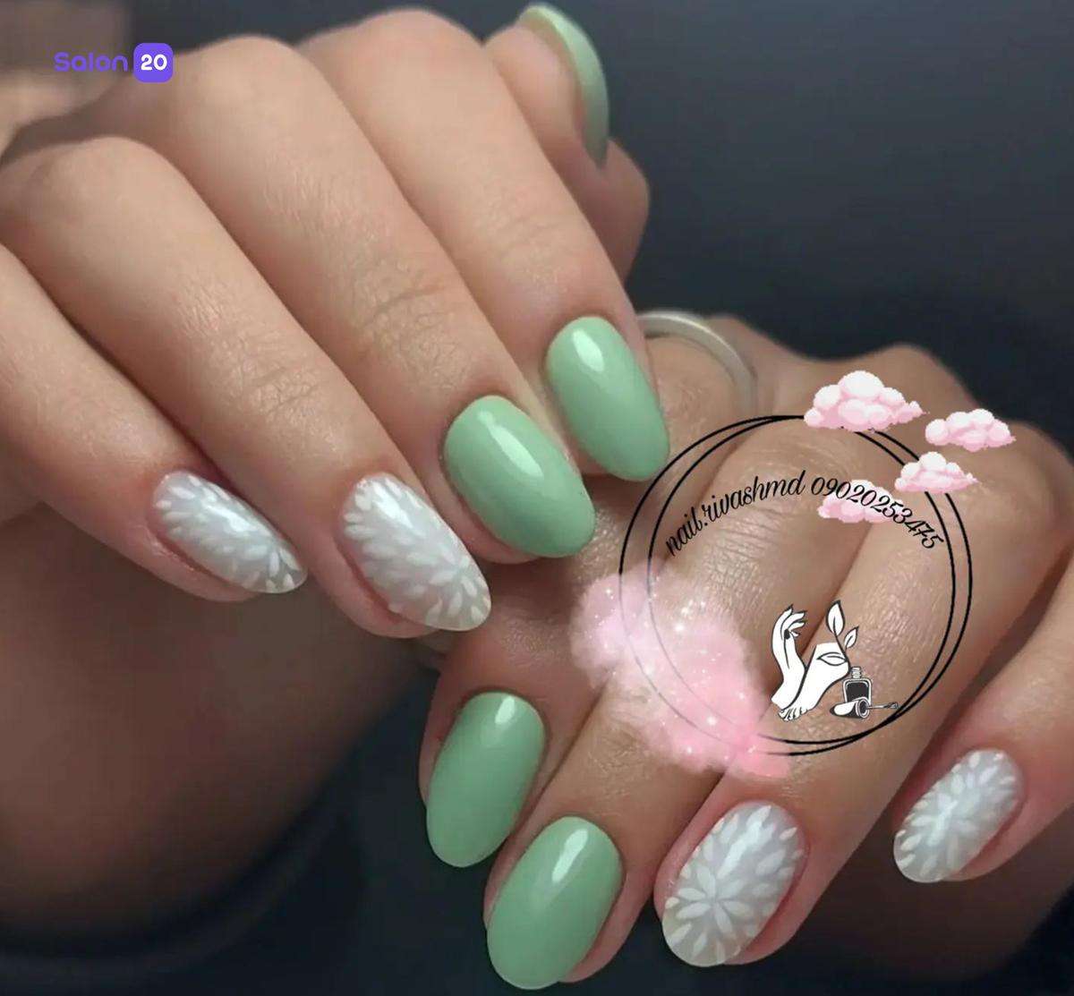 نمونه کار مینا غفاری صادق (متخصص ناخن) 1