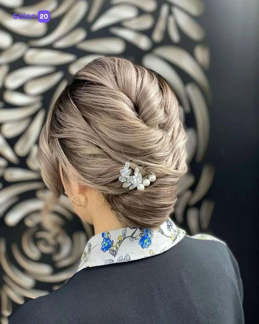 نمونه کار پریسا (متخصص شنیون مو) 1