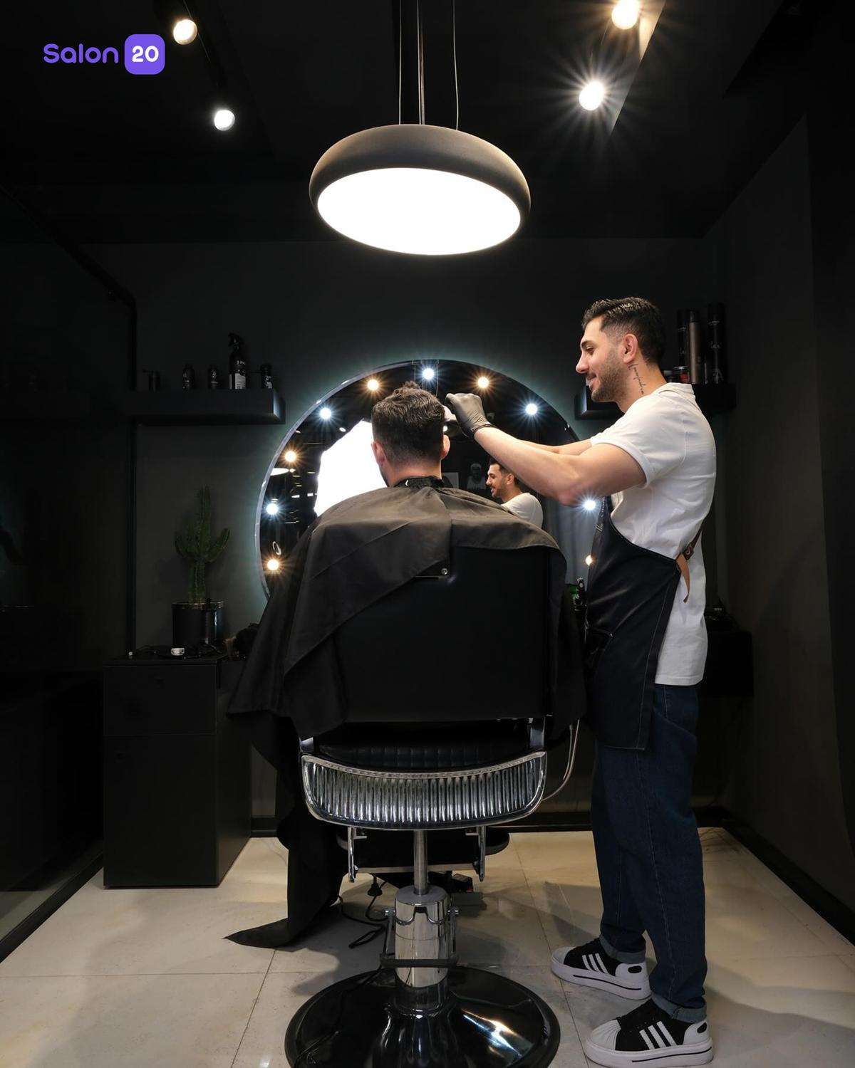 نمونه کار آرایشگاه لوتوس 1