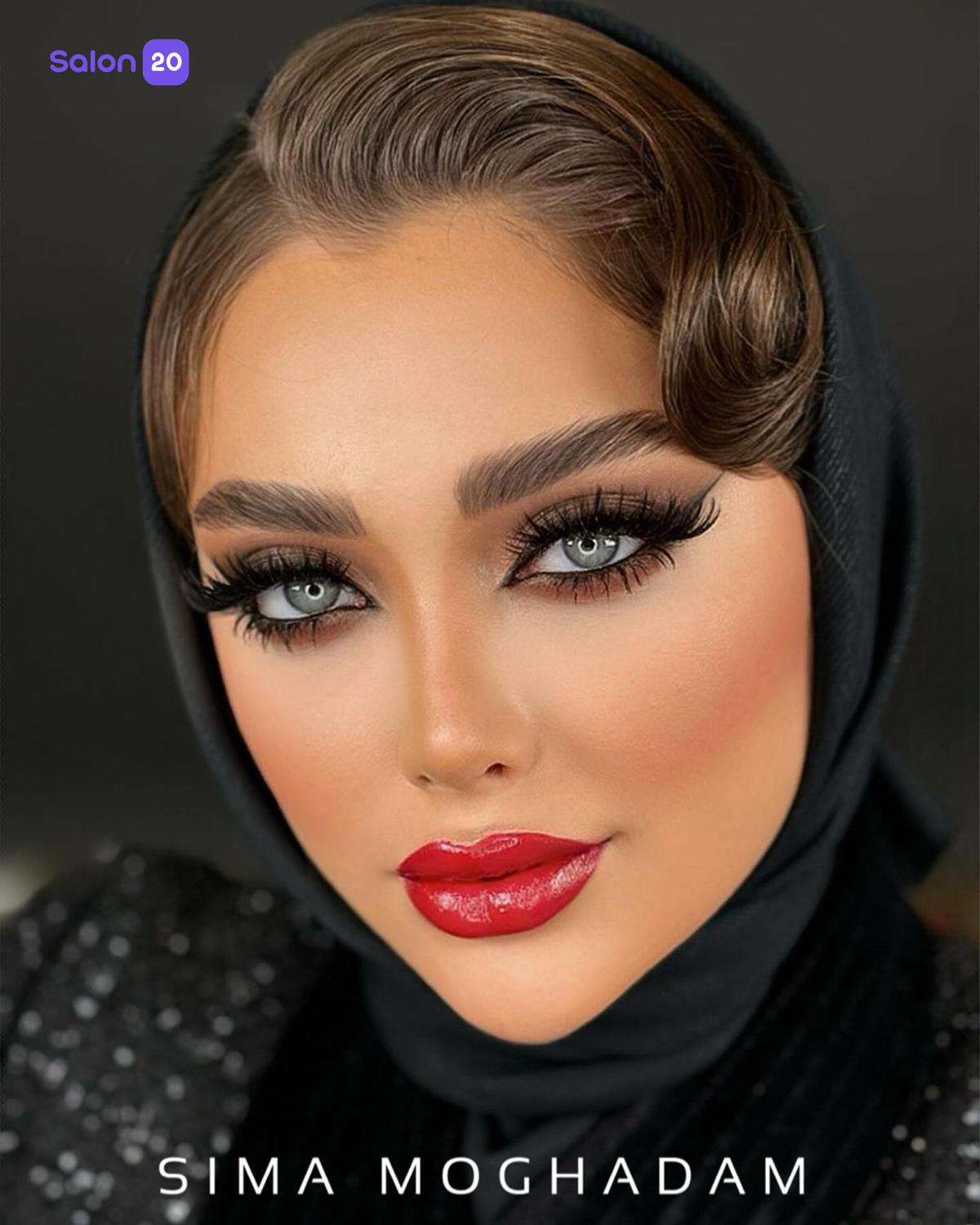 تصویر 2 نمونه کار سالن زیبایی سیما مقدم در تهران، تهران پارس