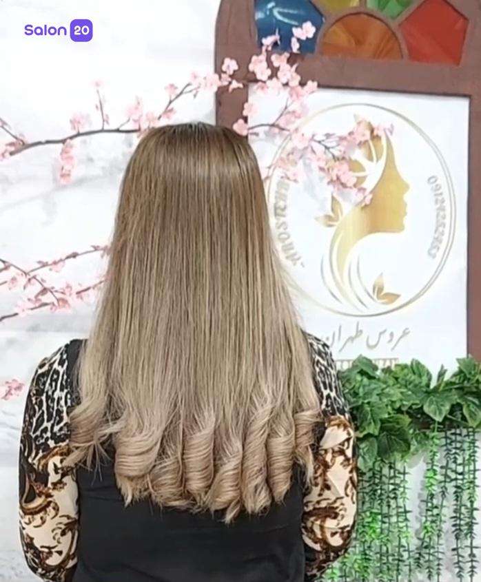 نمونه کار سالن زیبایی عروس طهران 1