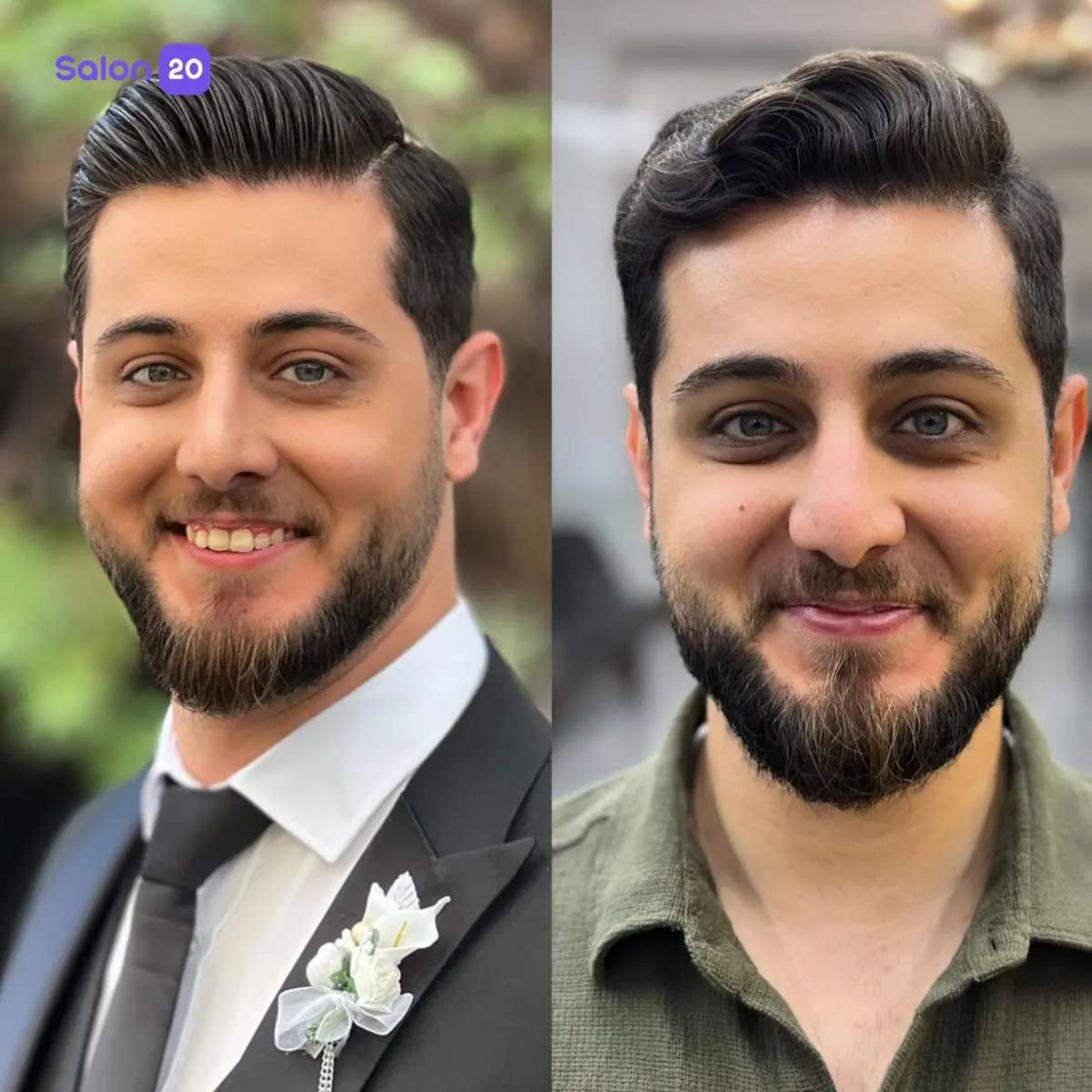تصویر 2 نمونه کار آرایشگاه پیمان بابایی در تهران، 
