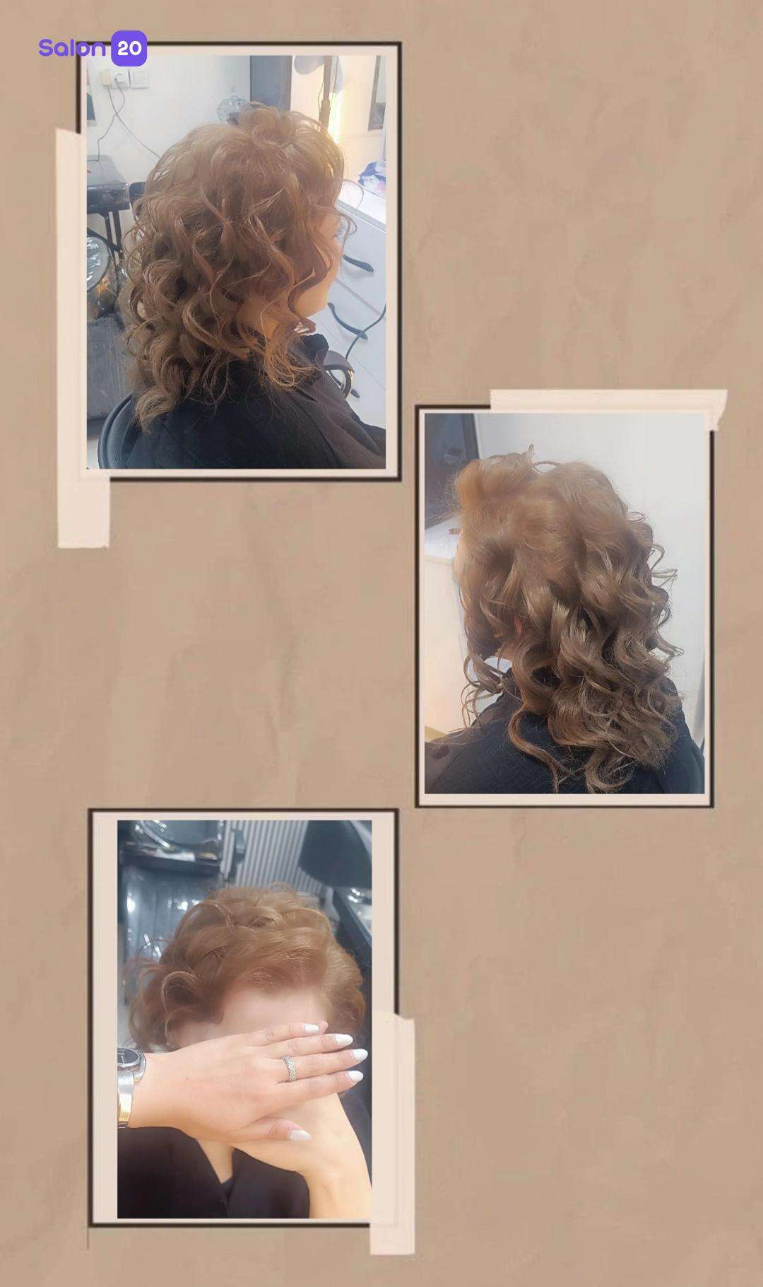 نمونه کار سالن زیبایی طناز اکبرزاده 1
