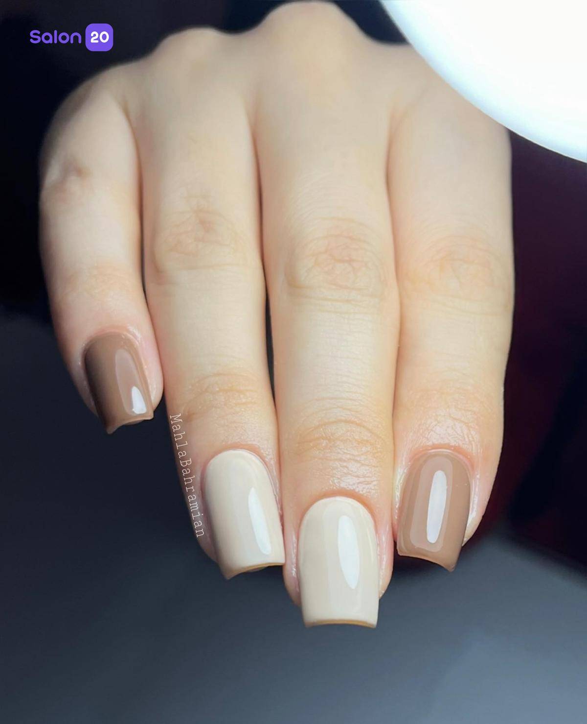 نمونه کار مهلا بهرامیان (متخصص ناخن) 2