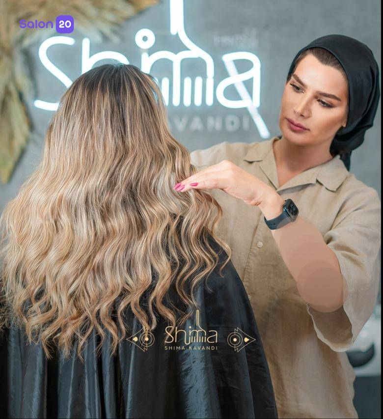 نمونه کار شیما کاوندی (متخصص رنگ مو) 3