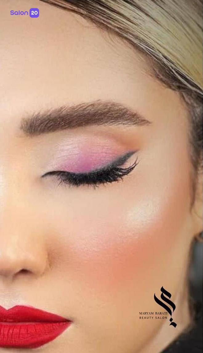 نمونه کار سالن زیبایی  مریم براتی 4