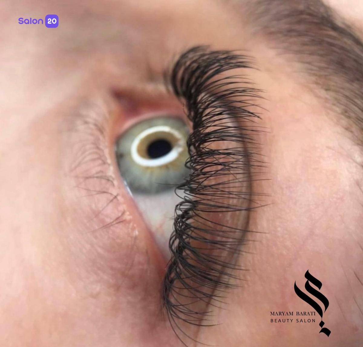 نمونه کار سالن زیبایی  مریم براتی 2
