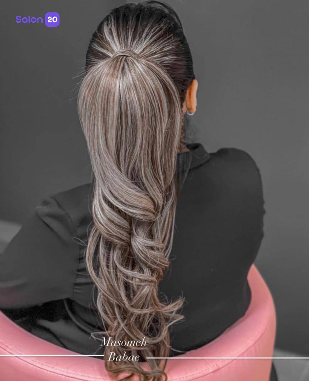 نمونه کار سالن زیبایی معصومه بابایی 2