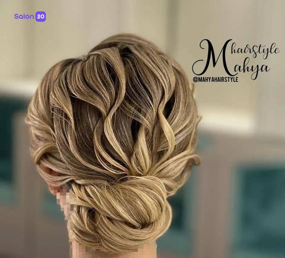 نمونه کار محیا (متخصص شینیون مو) 1