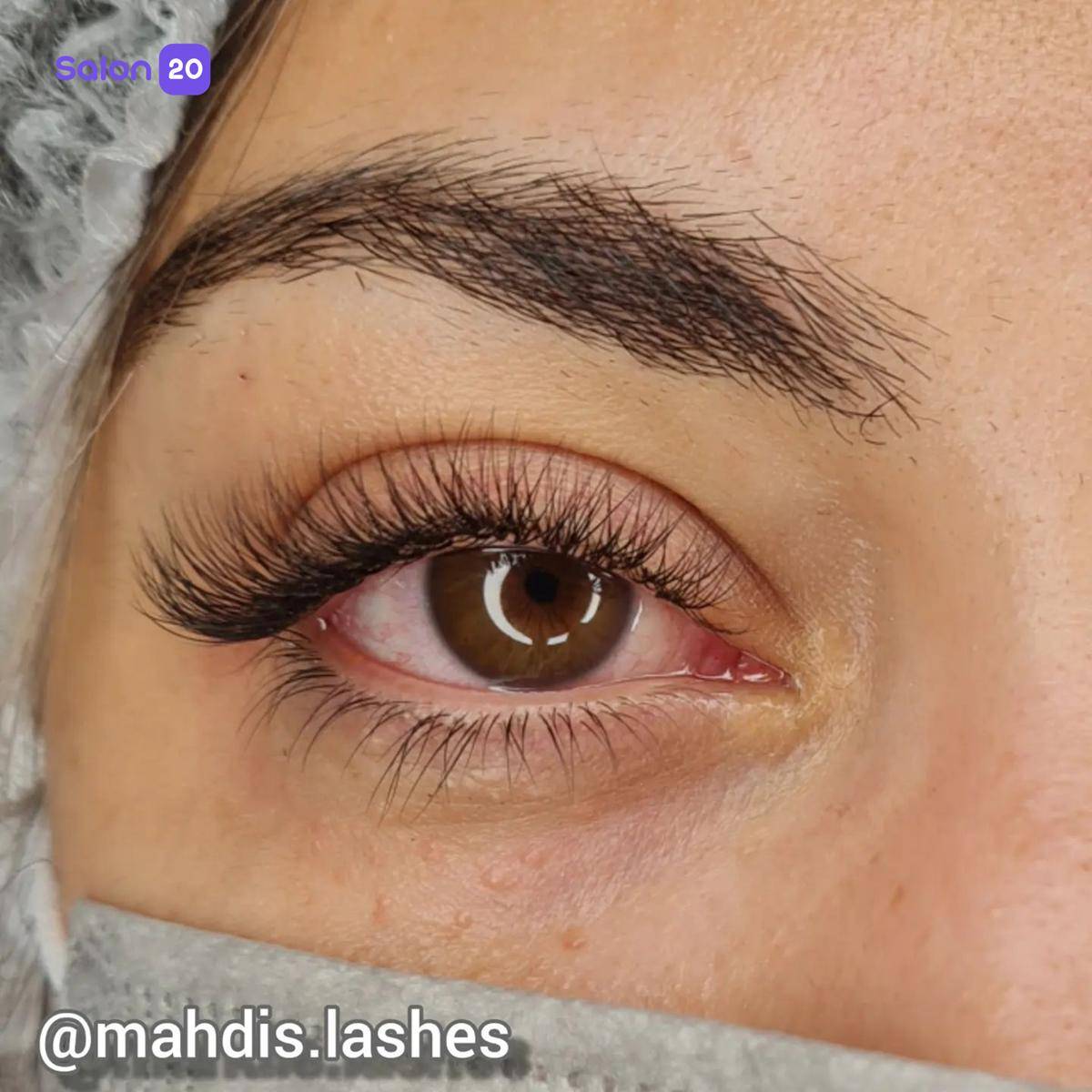 نمونه کار مهدیس عابدی (متخصص مژه) 4