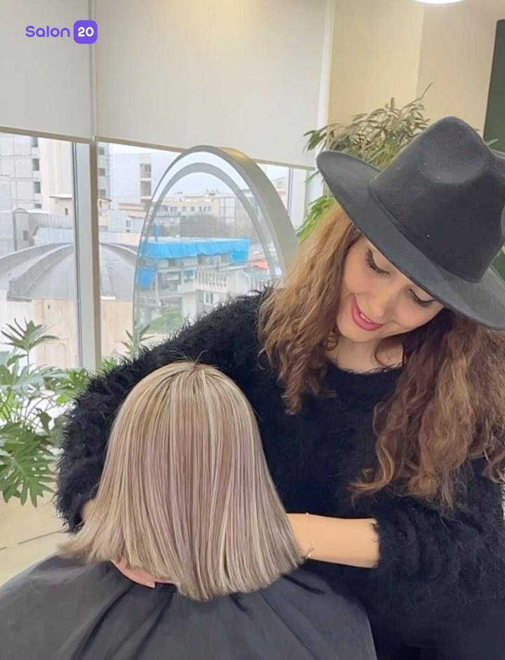 نمونه کار سارا یوسفی (متخصص رنگ مو) 3