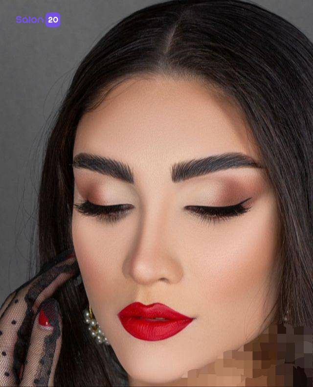 نمونه کار سالن زیبایی  ژاله 2