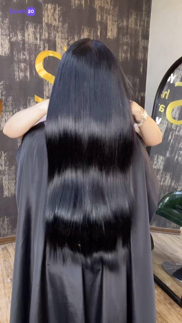نمونه کار خانم شریفی (متخصص صافی و احیای مو) 4