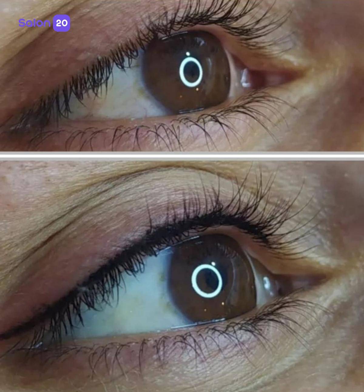نمونه کار سالن زیبایی موی ماه 3