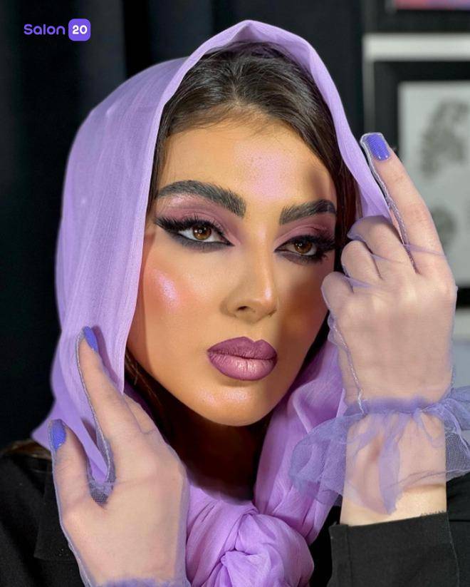 نمونه کار سحر دریکوندی (متخصص میکاپ) 2