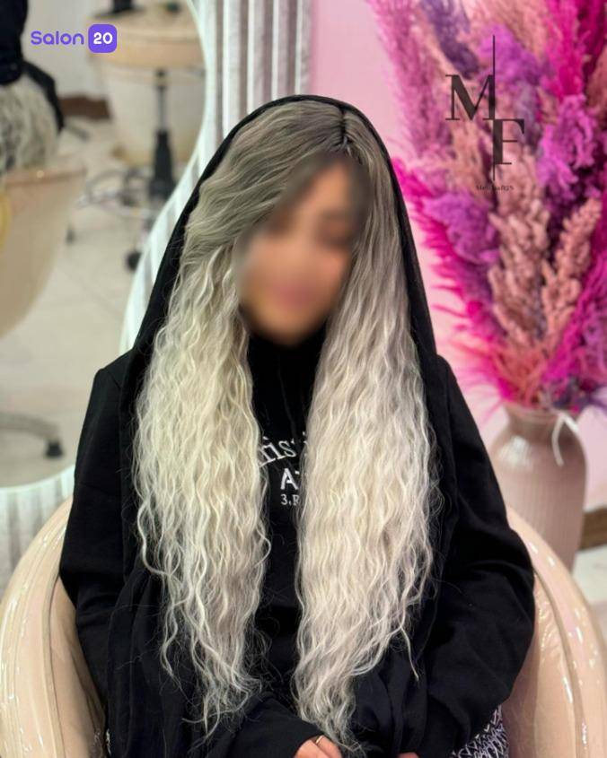 نمونه کار ملیکا (بافت مو) 2