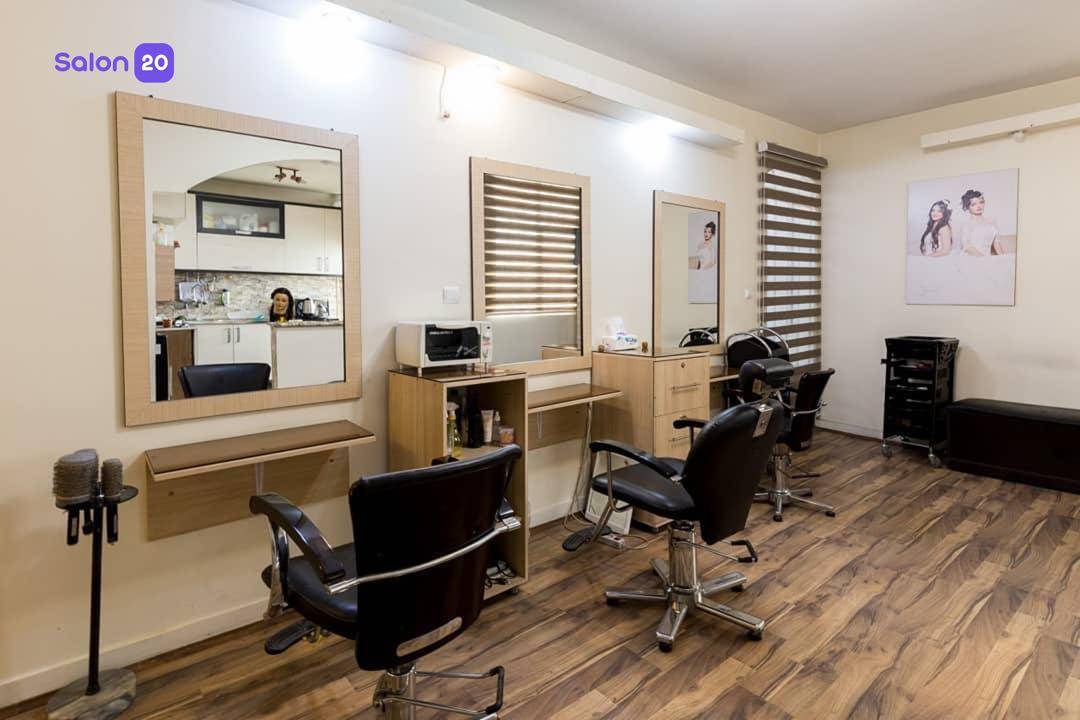 نمونه کار سالن زیبایی ایده 1