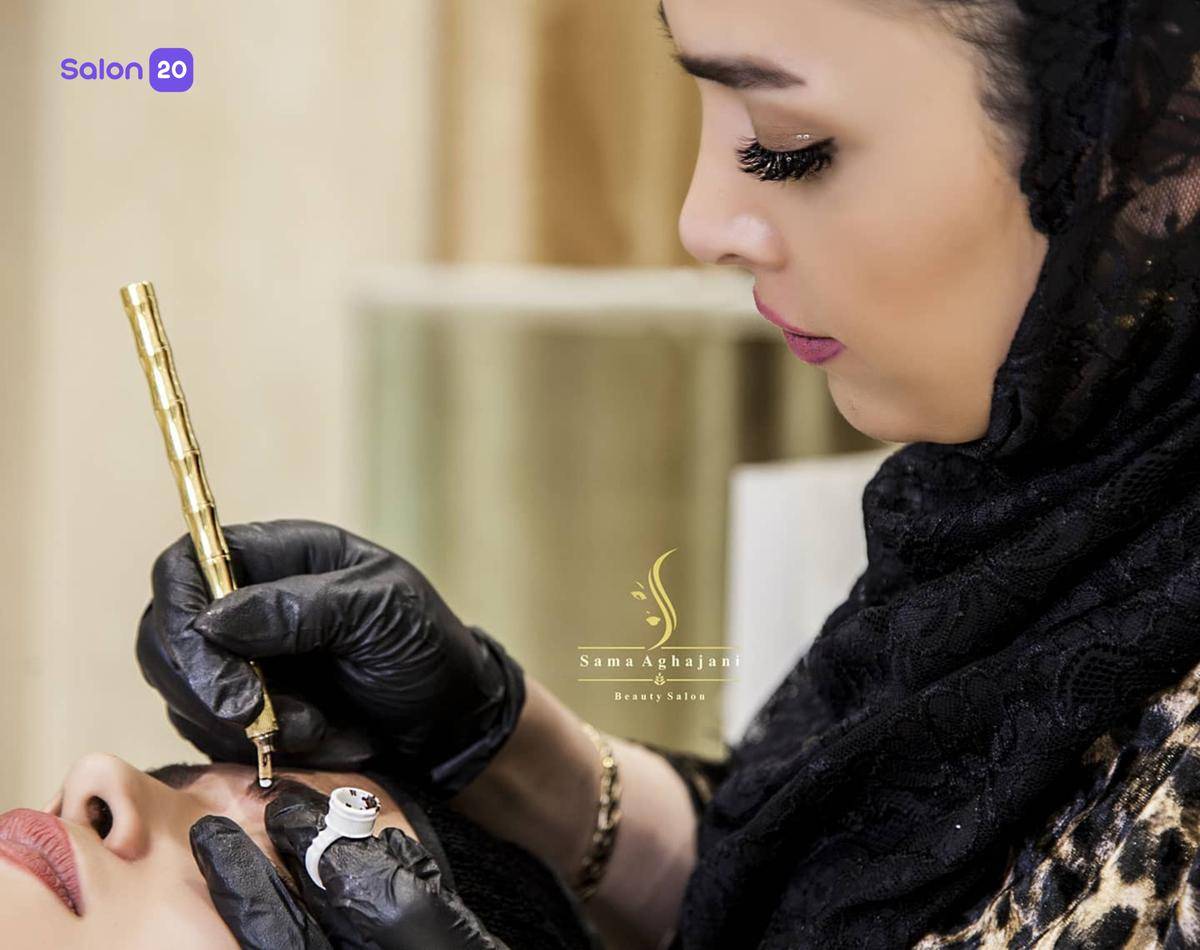 برترین میکروبلیدینگ ابرو کوهک