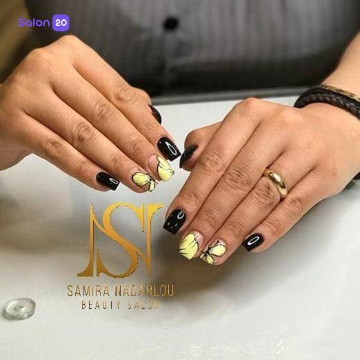برترین فرنچ ناخن پونک