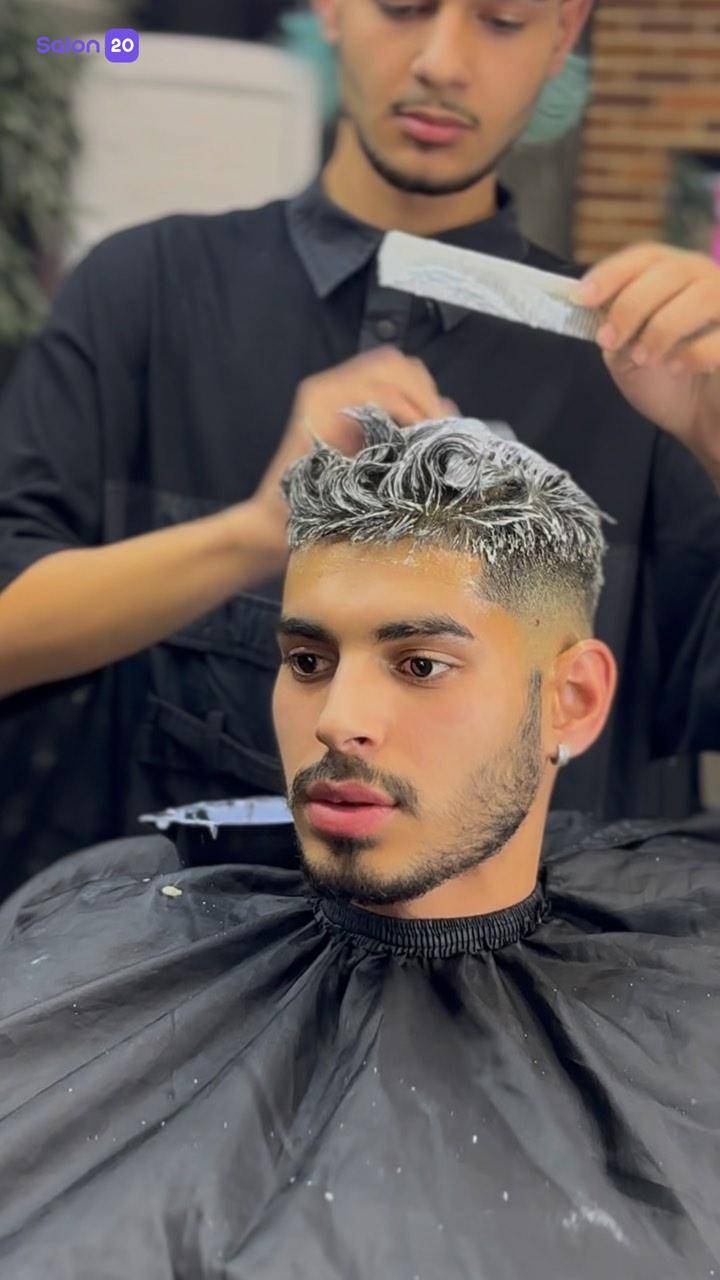 نمونه کار آرایشگاه پوریا سازگار 3