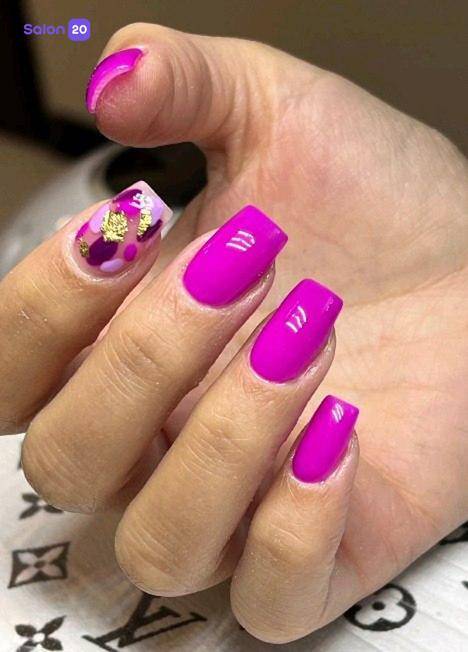 برترین طراحی ناخن زرکش