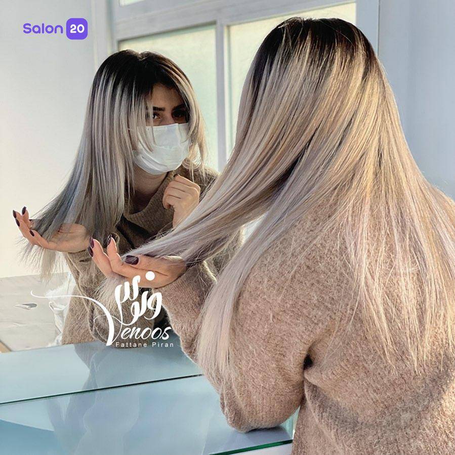 برترین سالن آمبره مو عبدل آباد