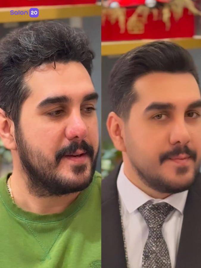 نمونه کار آرایشگاه امیر اسعدی  4