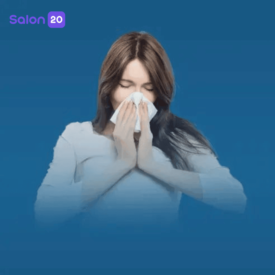 حساسیت به رنگ مو