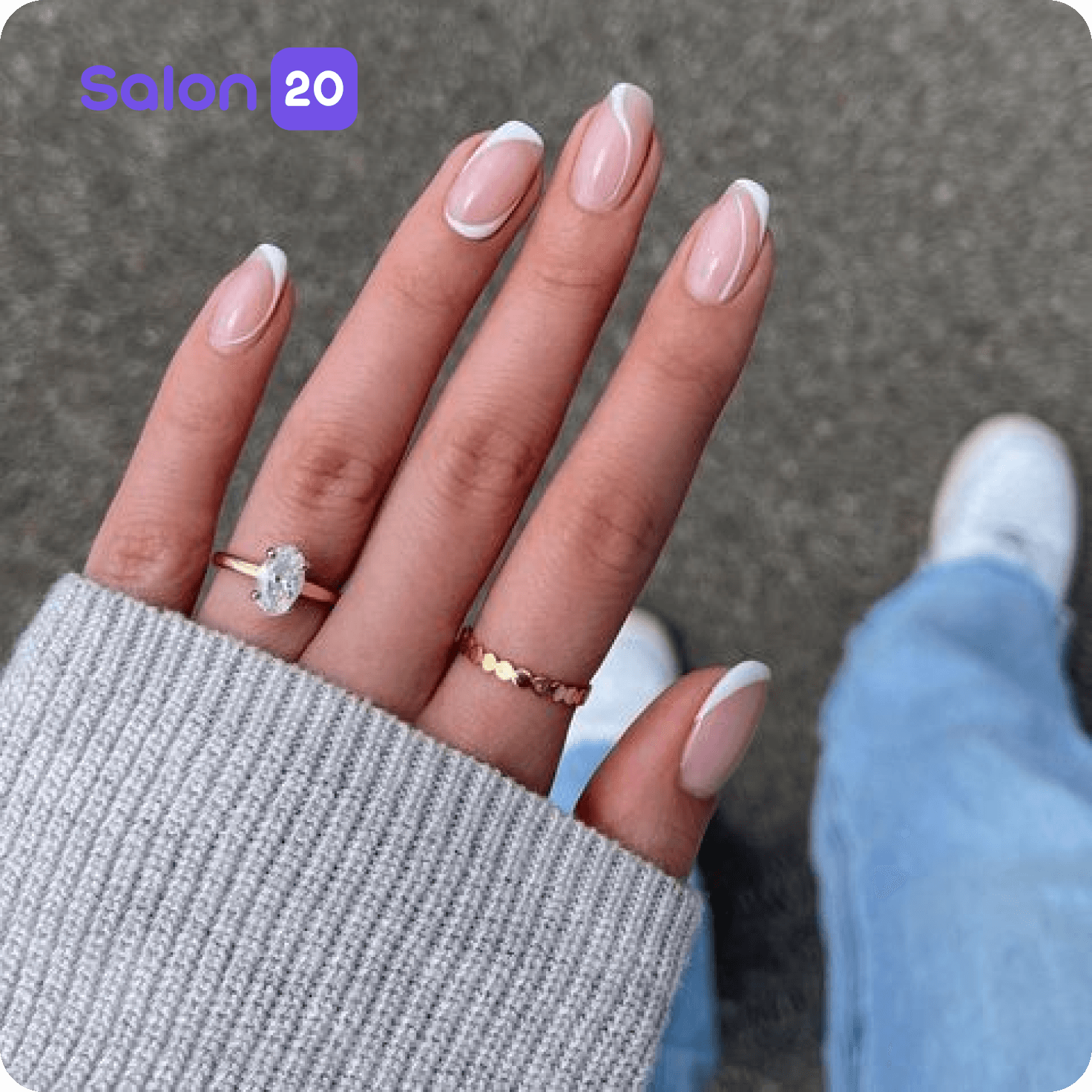 فرنچ ناخن هنری