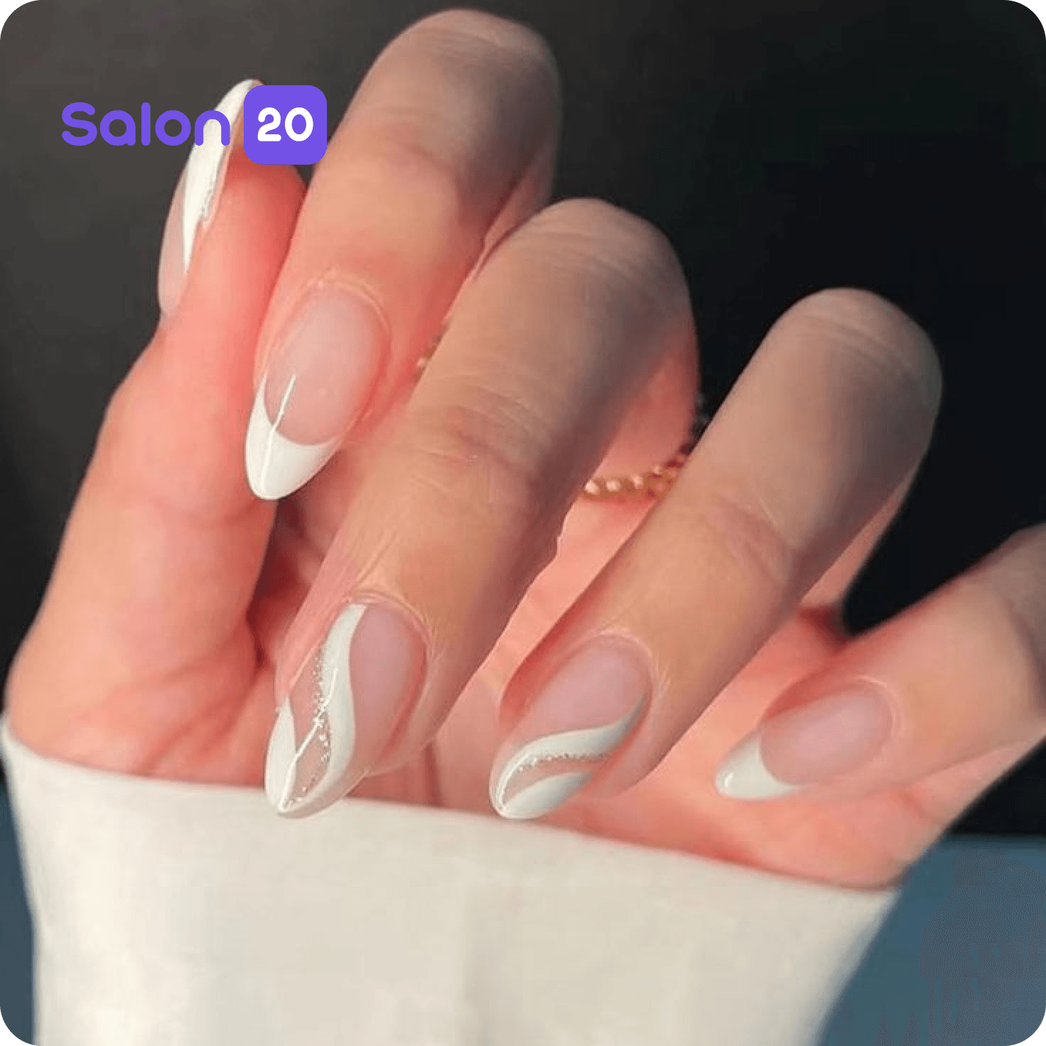فرنچ ناخن هنری