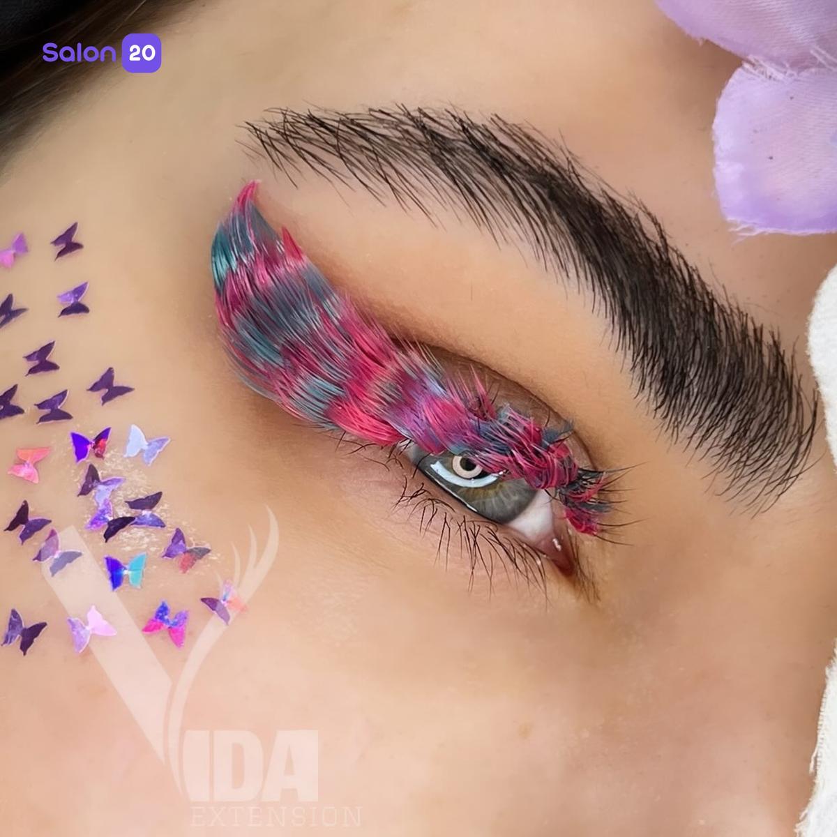تصویر 3 نمونه کار ویدا (متخصص مژه) در همدان، استادان