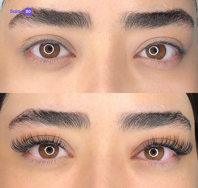 تصویر 2 نمونه کار مریم شاکر (متخصص مژه) در همدان، استادان