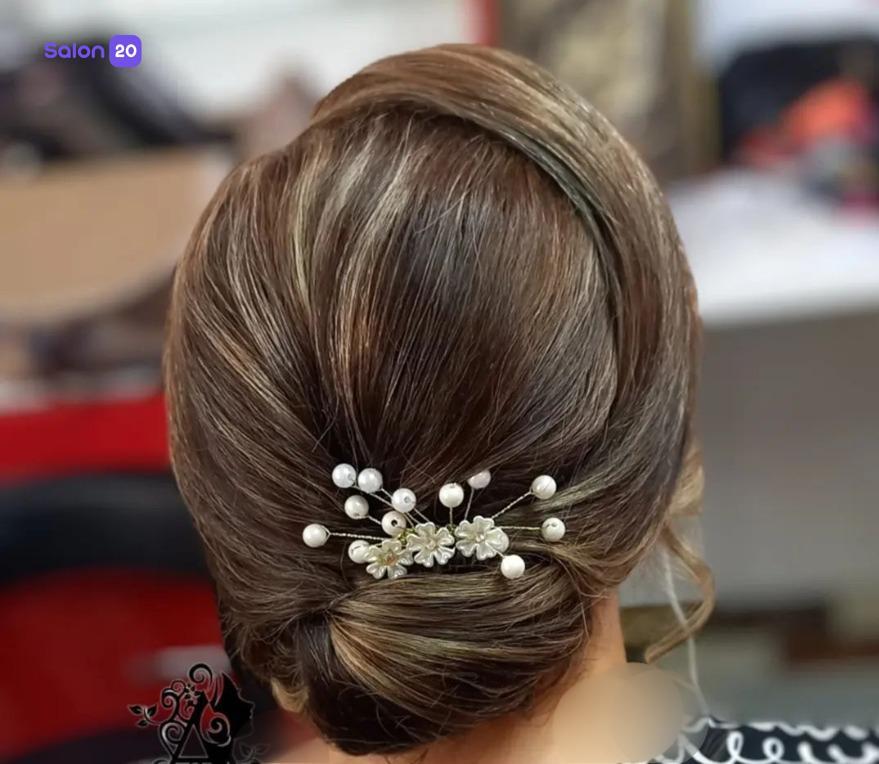 تصویر 7 نمونه کار عاطفه صادقی (متخصص شینیون و بافت مو) در همدان، شهرک الوند