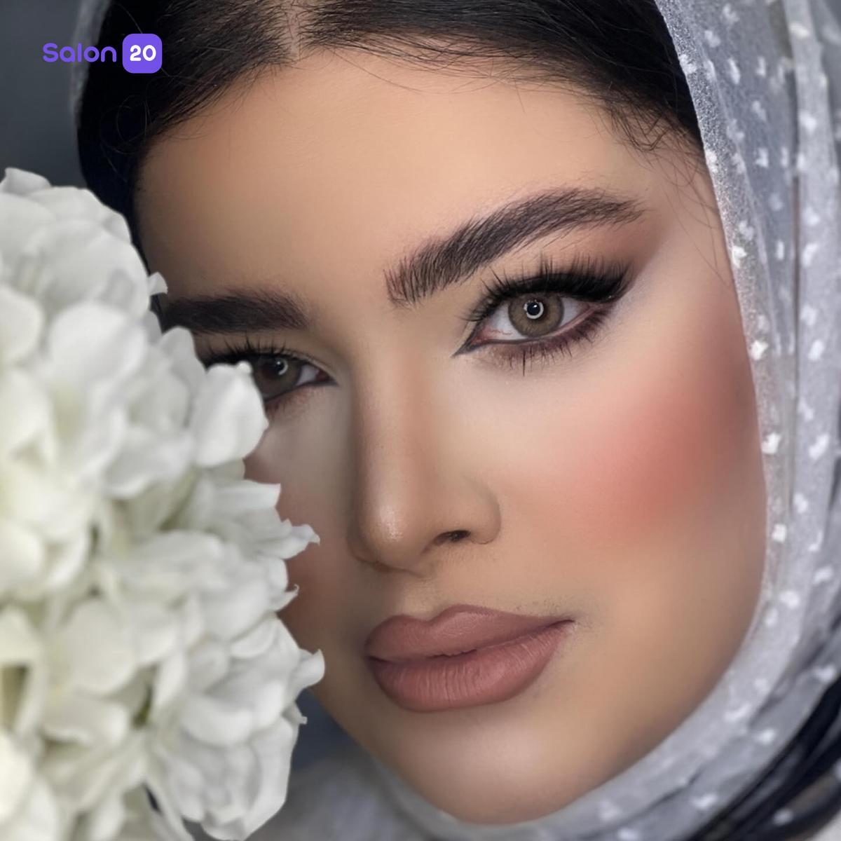تصویر 3 نمونه کار مرضیه (متخصص میکاپ) در همدان، سنگ سفیدپل پیشاهنگی)