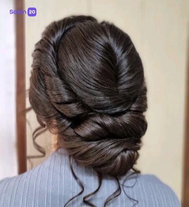 تصویر 3 نمونه کار شادی بیات (متخصص شینیون مو) در همدان، سنگ سفیدپل پیشاهنگی)