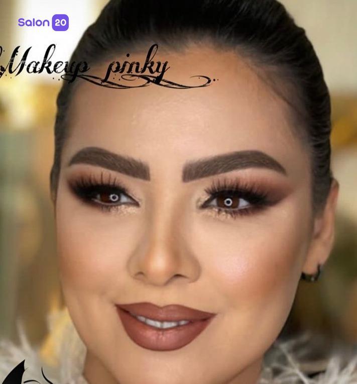تصویر 7 نمونه کار زهرا فرهادی (متخصص میکاپ و شینیون) در همدان، سنگ شیر