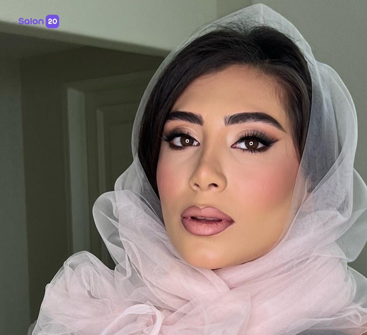 تصویر 7 نمونه کار مریم لفظی (متخصص میکاپ) در تهران، فرمانیه - دیباجی