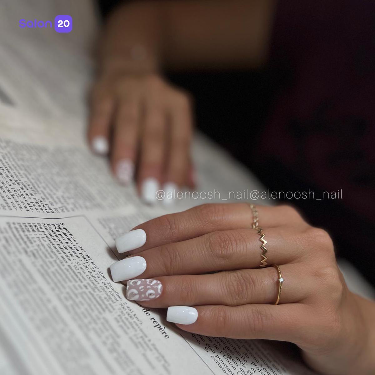 تصویر 3 نمونه کار آلنوش وارطانیان (متخصص ناخن) در تهران، 