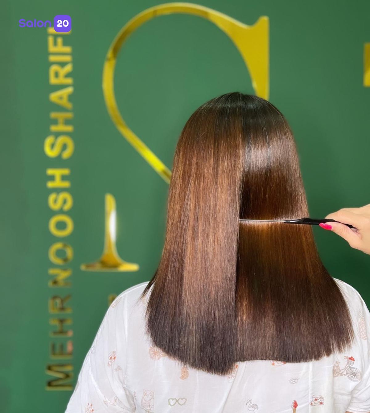 تصویر 5 نمونه کار خانم شریفی (متخصص صافی و احیای مو) در تهران، سعادت آباد